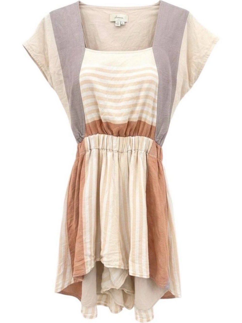 Women’s Striped Linen Blend romper
